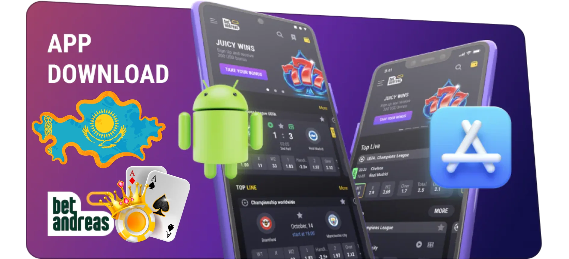 Betandreas Apk жүктеу және орнату жолдары